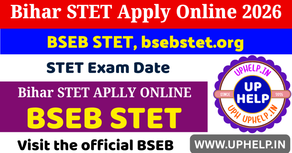 Bihar STET Apply Online 2026